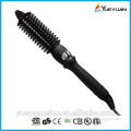PTC 110/220v electric hair brush with cool tip also can be used as curling hot air brush